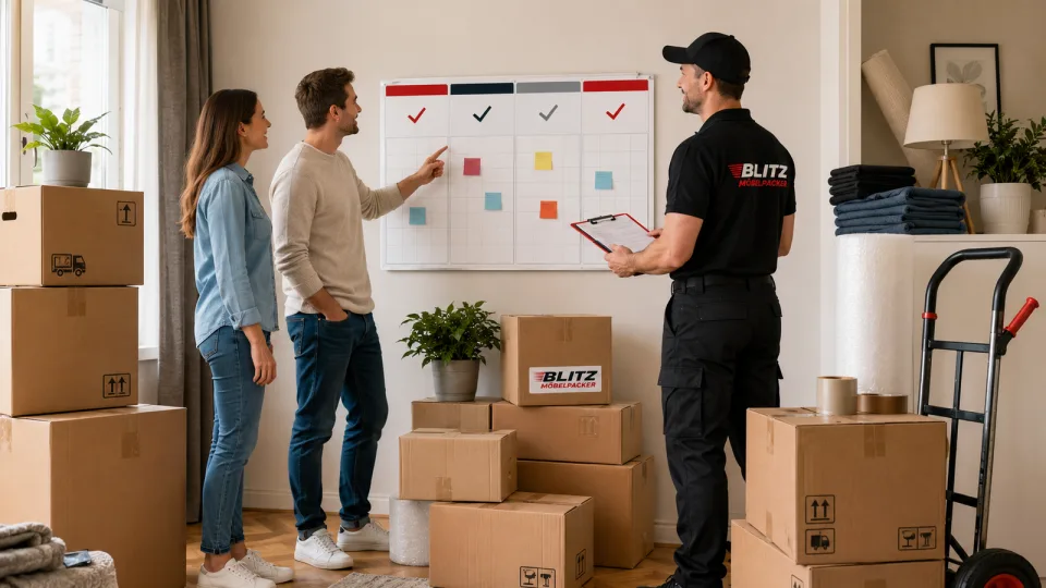 Umzug Checkliste: Woche für Woche