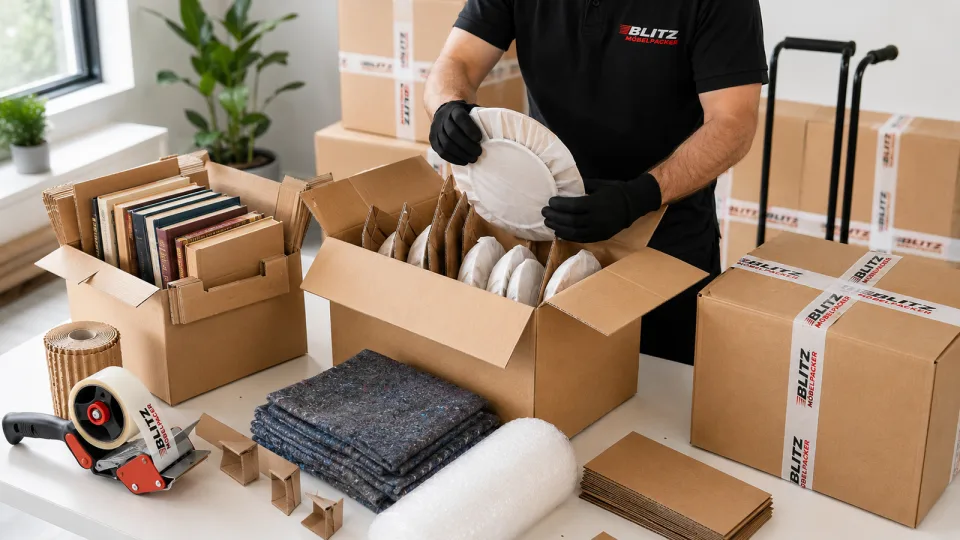 Umzugskartons richtig packen – Profi-Anleitung