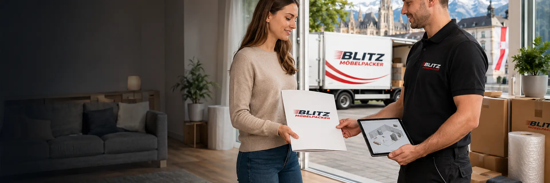 Transparente Preise – BlitzMöbelpacker24 Wien Österreich