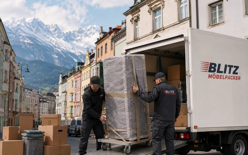 Umzug Innsbruck – BlitzMöbelpacker24 Österreich