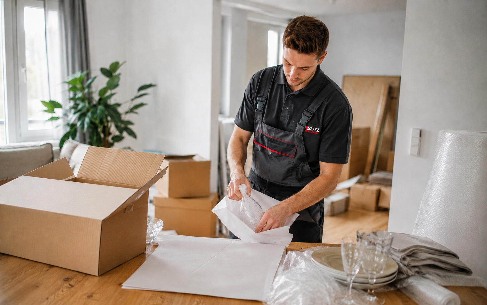 Verpackungsservice – Umzugsgut sicher verpacken